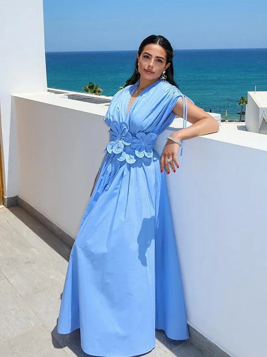 Summer Sky Blue Dress